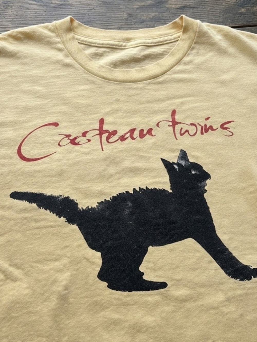 Cocteau Twins Band Cat Pop Rock Graphic Cotton Gildan T-Shirt - Picture 3 of 3